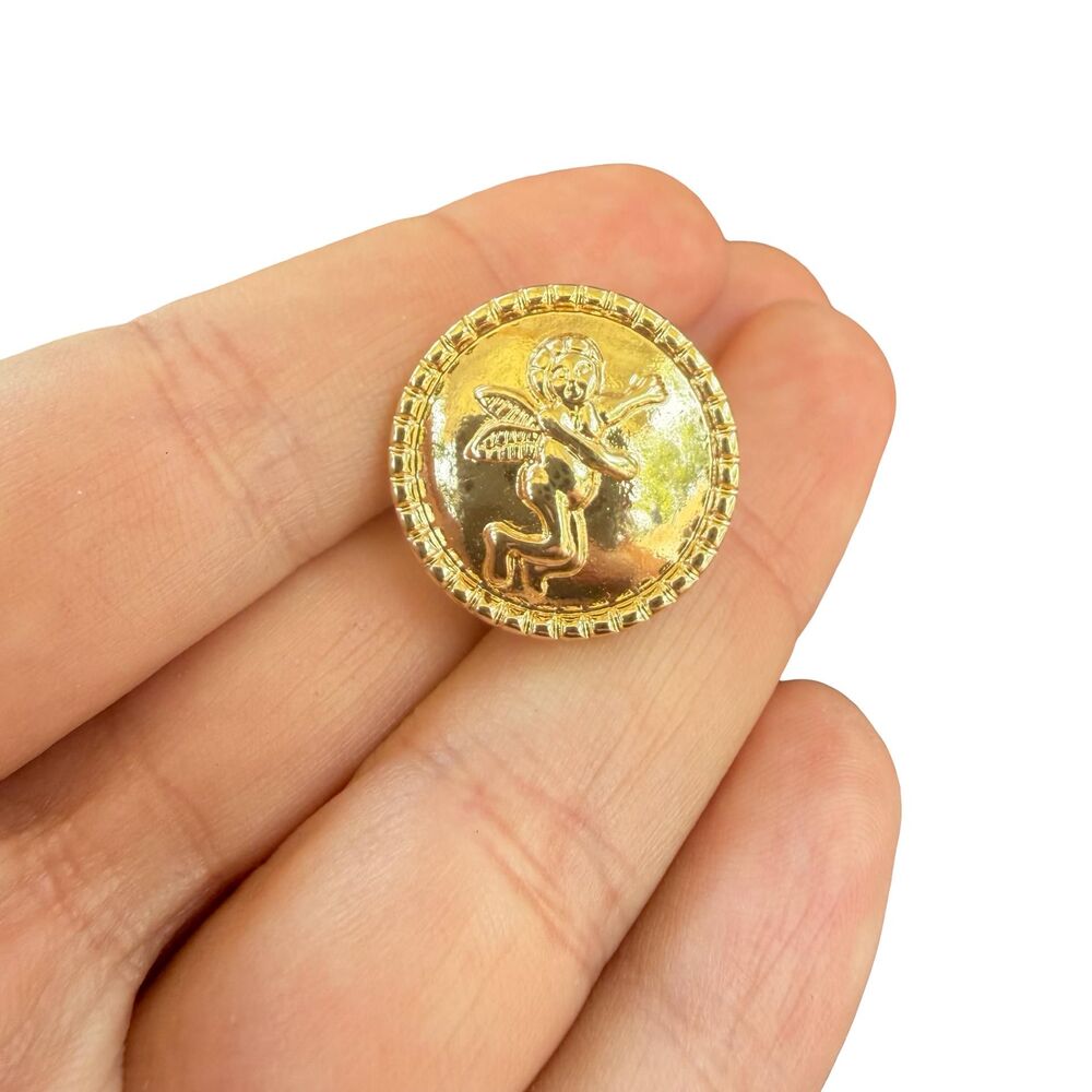 Vintage Valentines Jewelry Cupid Pin Tiny Cupid Brooch
